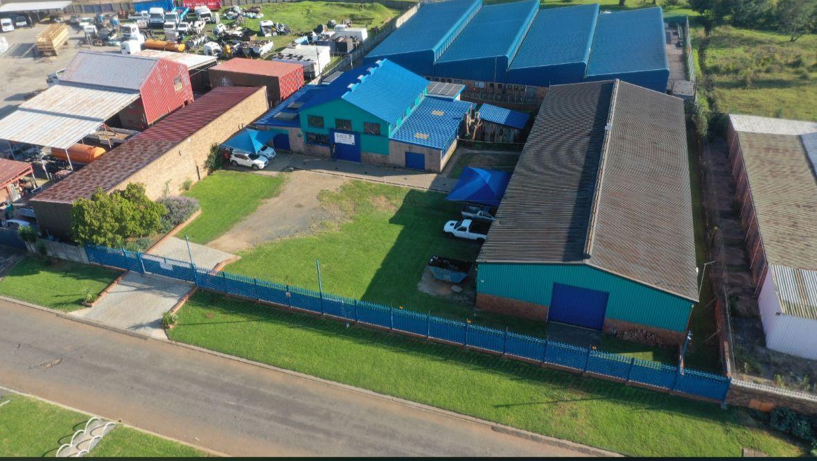 Aerial view of the Tunnel Fox Engineering factory